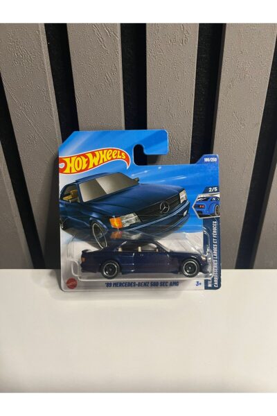 HotWheels 89' Mercedes-Benz 560 Sec Amg (Lacivert)
